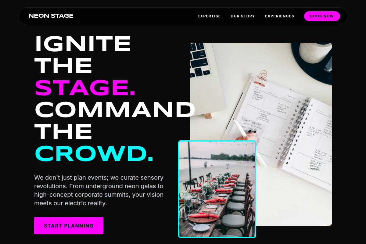 Tokyo-Vibe Event Planning